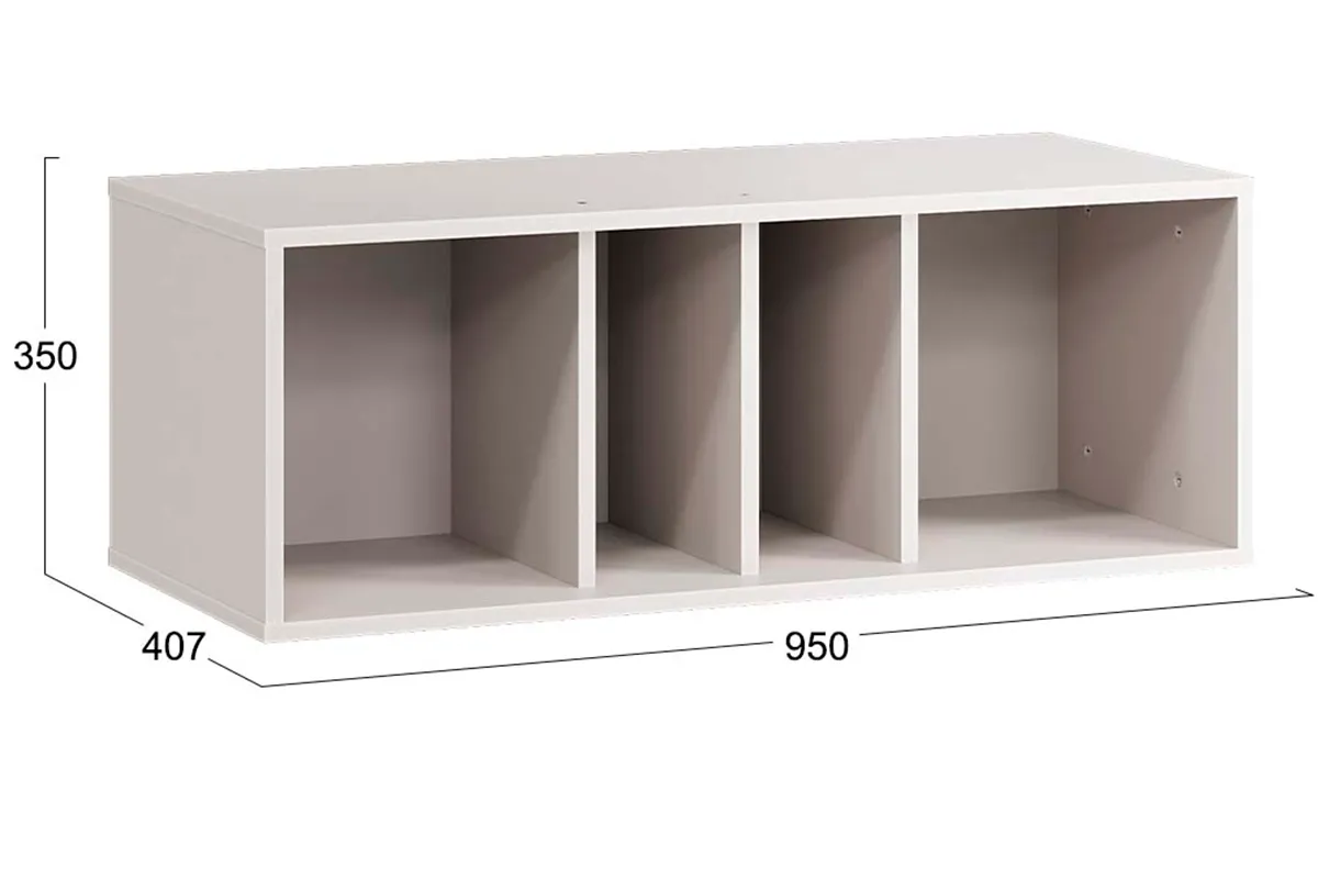 Полка настенная Тиффани 950 (Кашемир)