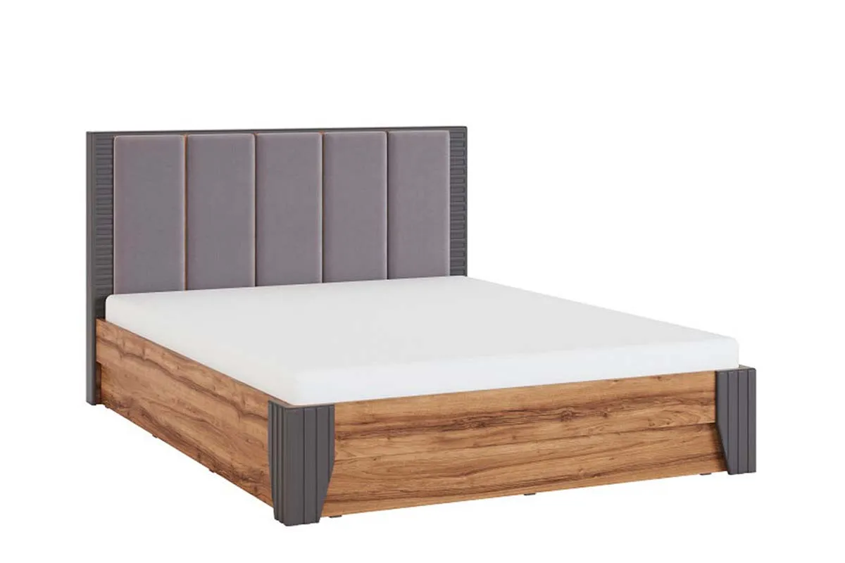 Кровать с мягкой спинкой Моника Мод. 2.1 с ПМ 140х200