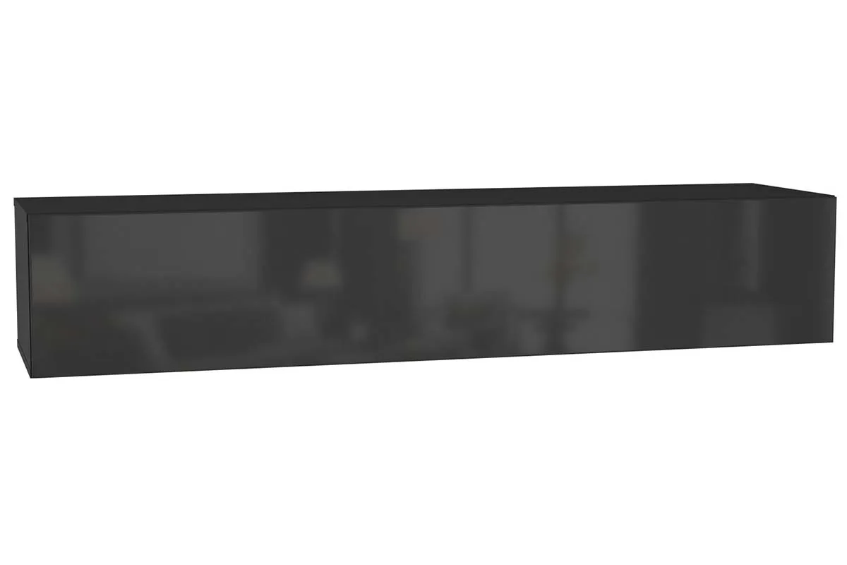 Шкаф навесной Point Тип-30 Чёрный/Чёрный глянец (71774444)