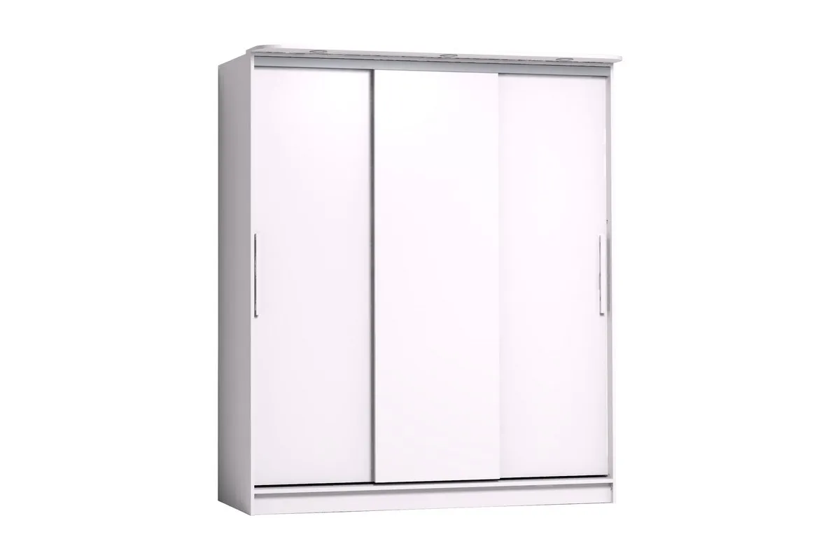 Шкаф-купе 1800 Strike ЛДСП/ЛДСП (Белый)