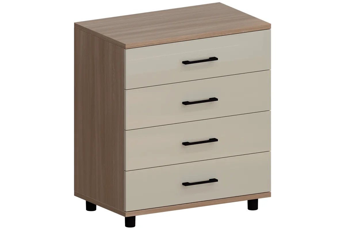 Комод КМ-5032-АС-КГ (Ясень Асахи / Кашемир Глянцевый)