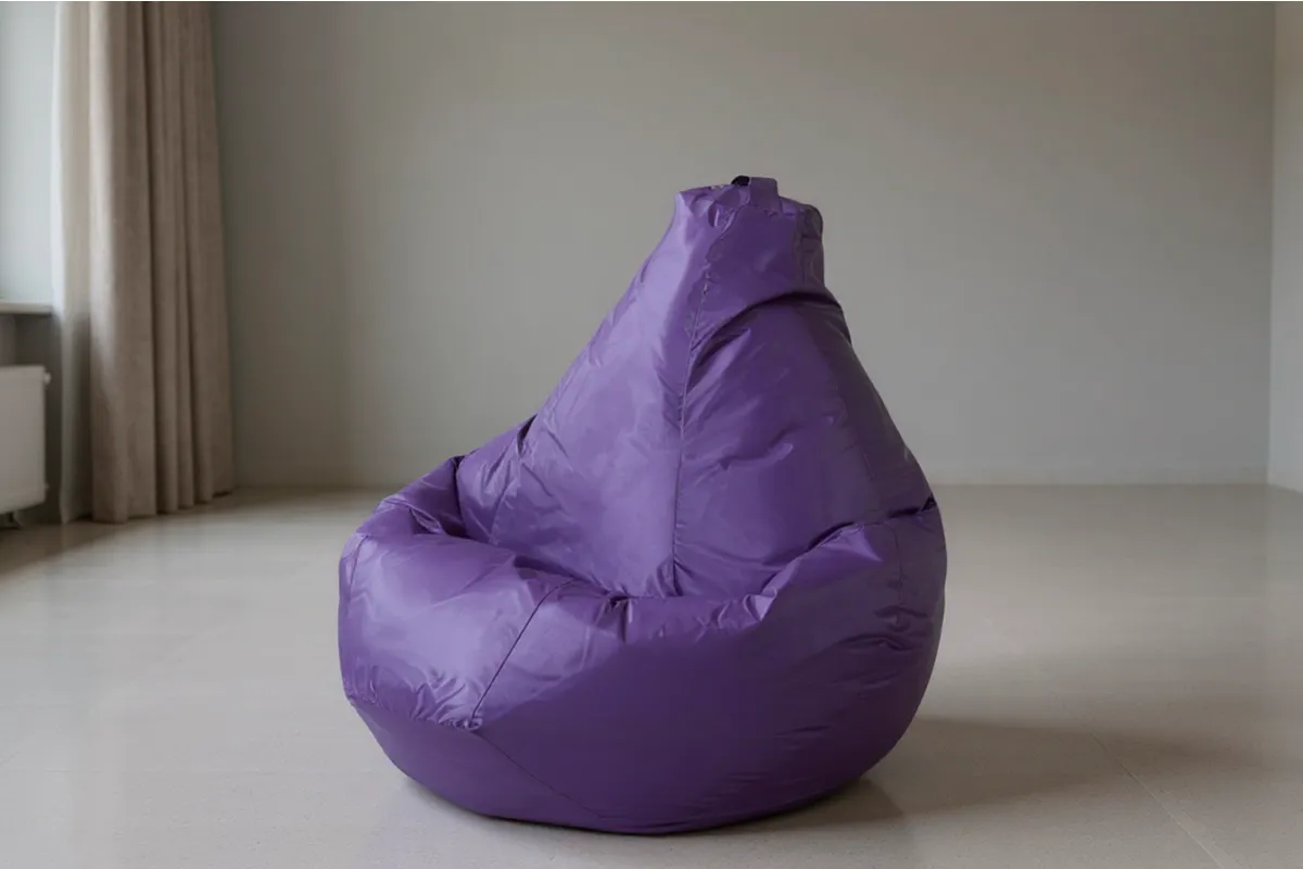 Кресло Мешок Груша Фиолетовый (Оксфорд) XL