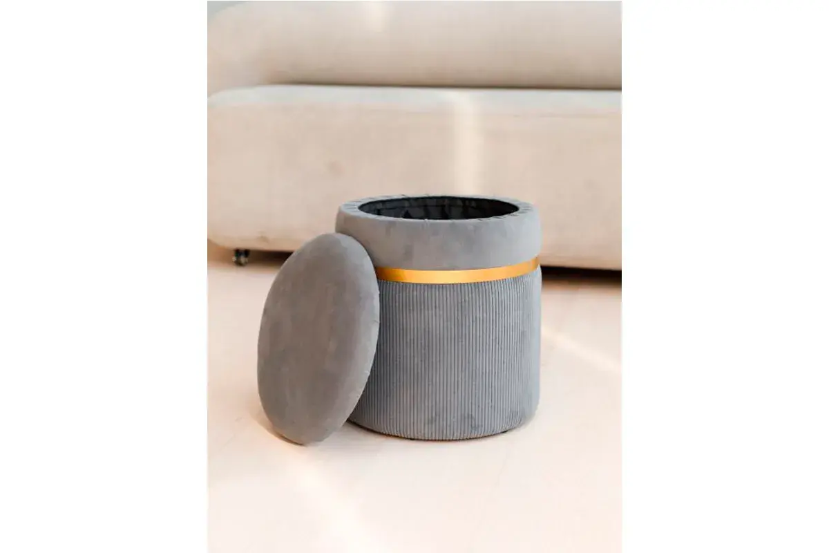 Пуф Лакси Серый