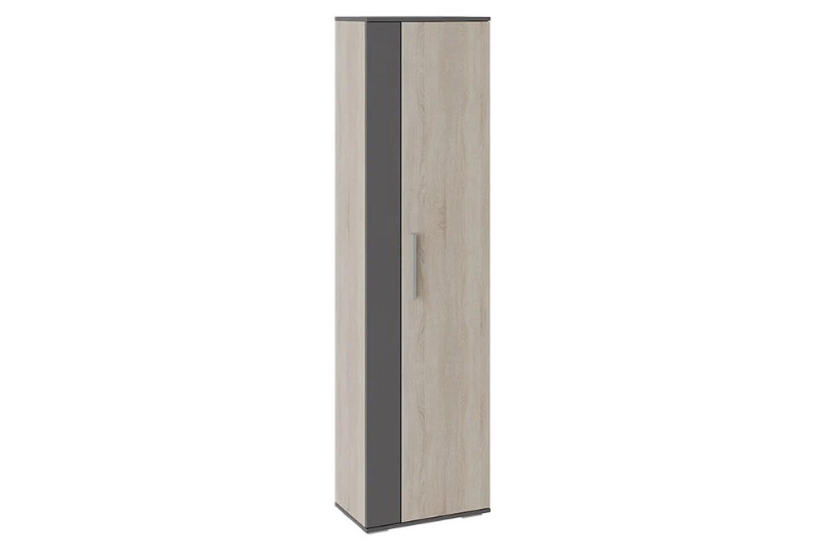 Шкаф для одежды Нуар Тип 1 (Фон серый/Дуб сонома)