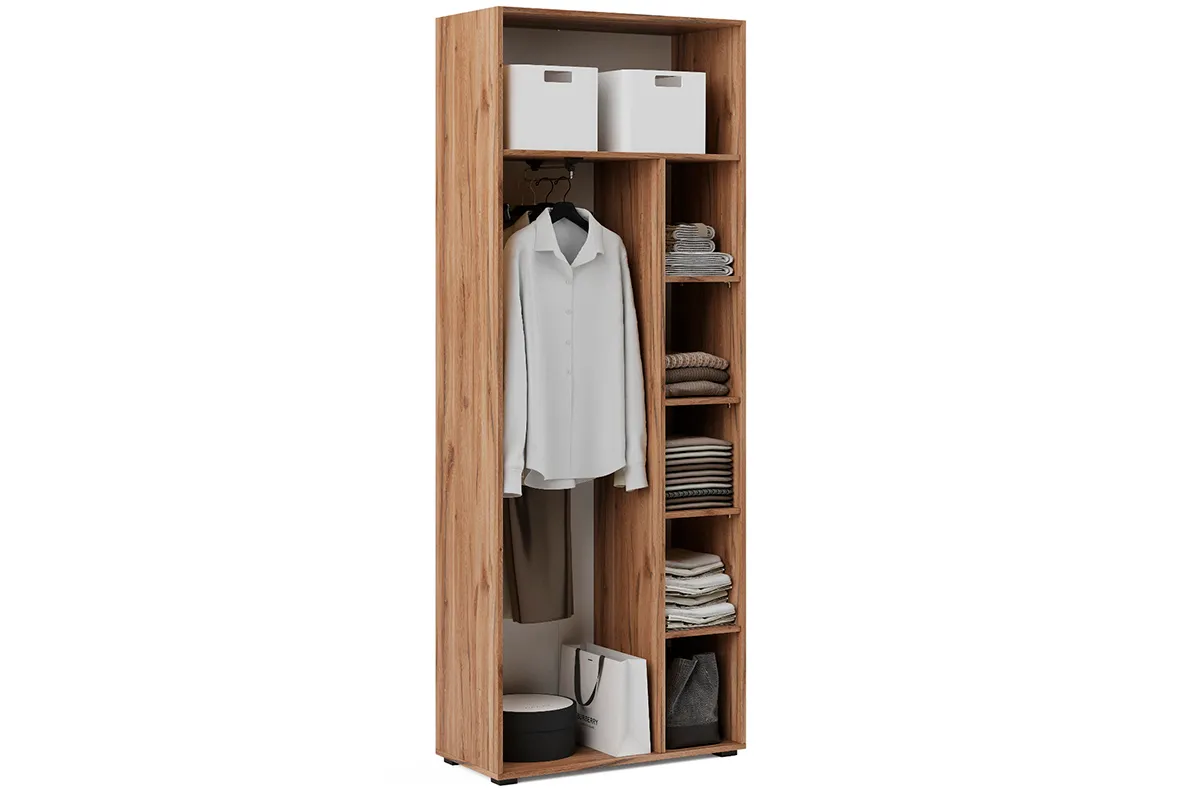 Шкаф двухдверный Элис Мод.3 (Дуб Альпийский/Тефия)