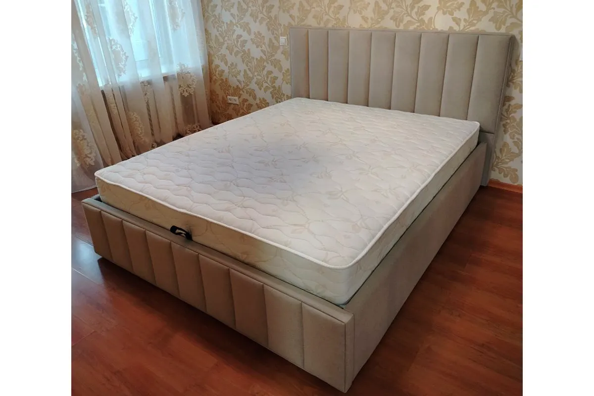 Кровать Кордова-1 с ПМ 160х200 (Luma 02) 2 кат.
