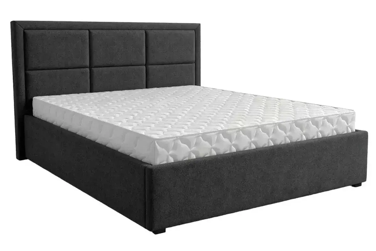 Кровать Квадро-1 с ПМ 160х200 (Тедди 20) 5 кат.