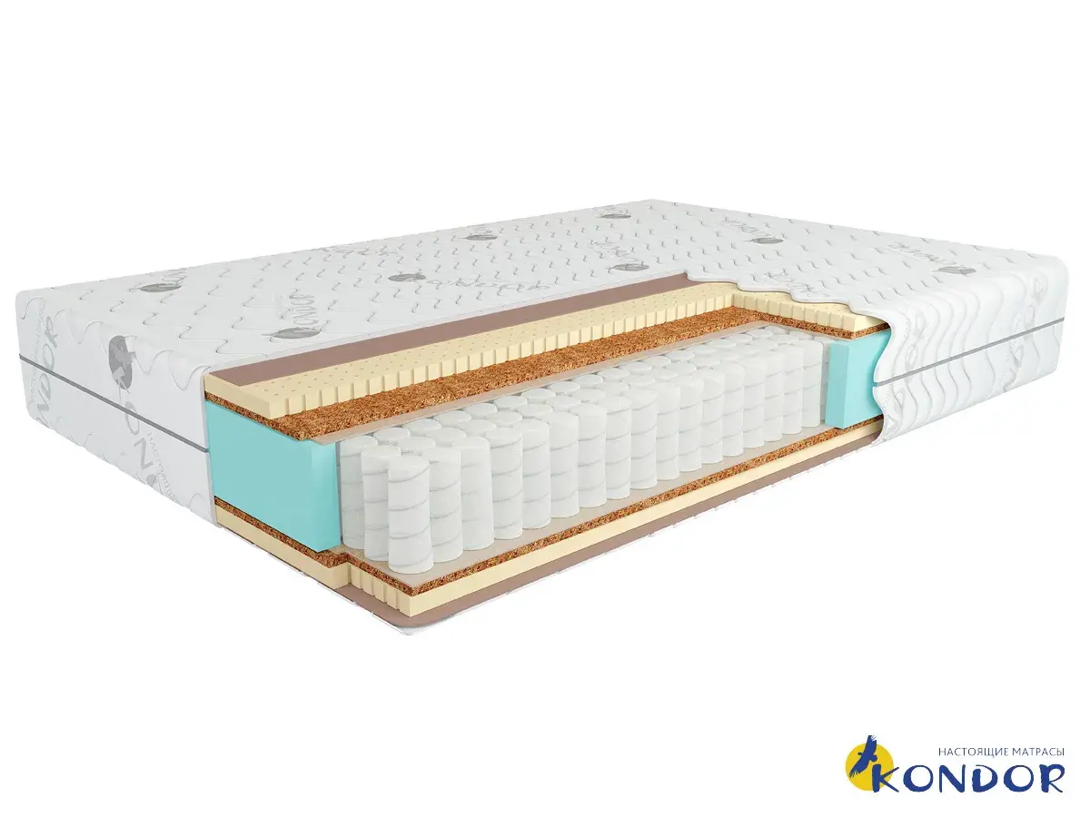 Матрас Kondor Sidney Medio 120х200х21 жаккард Матрас Kondor Sidney Medio 120х200х21 жаккард