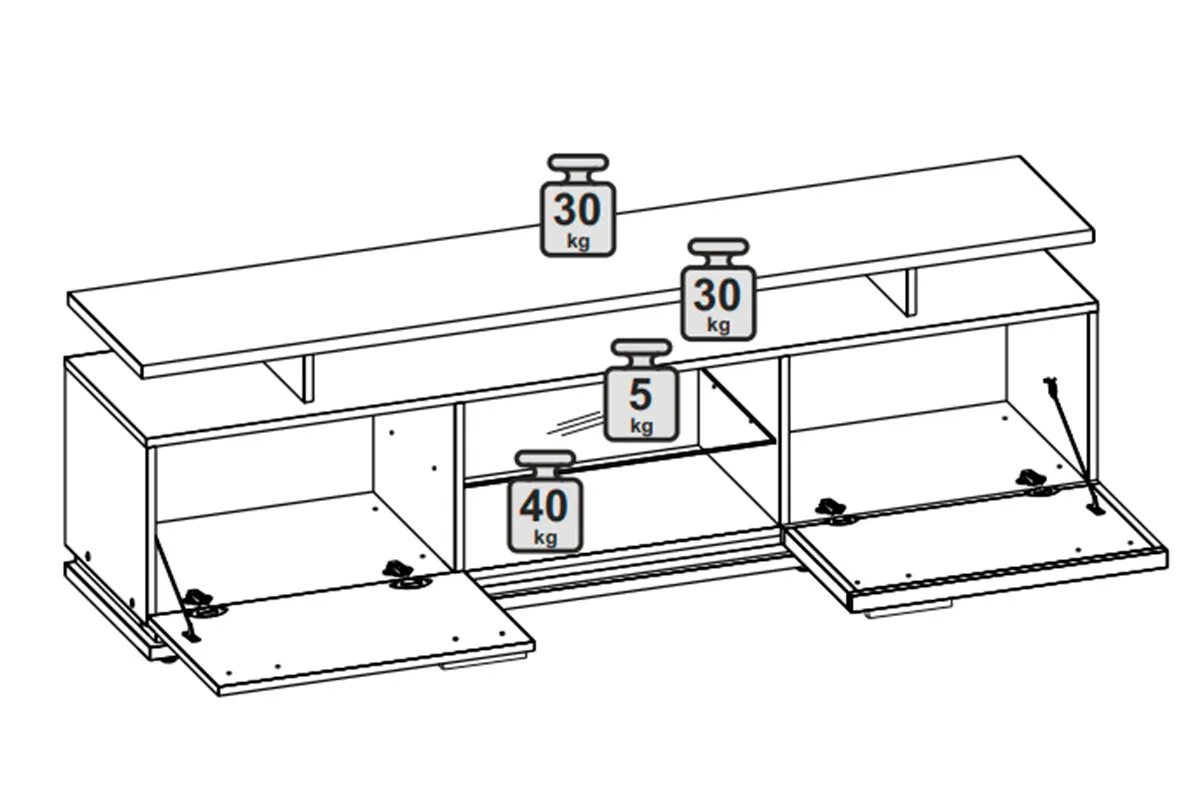 Nature 3 Тумба ТВ