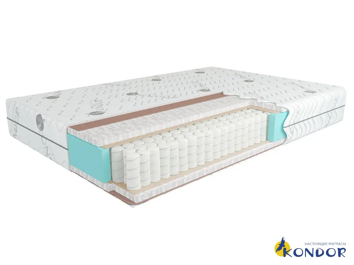 Матрас Kondor Econom Hard 180х200х17 трикотаж