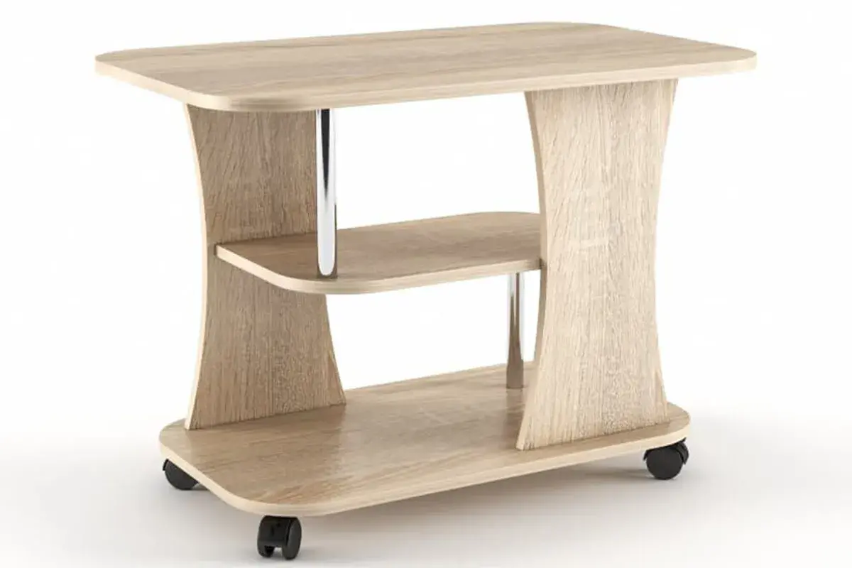 Стол журнальный тип 2 (Дуб сонома)