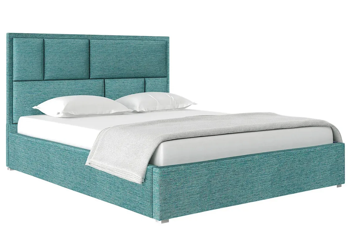 Кровать Madison с ПМ 160х200 (Рогожка / Мята) 72305918