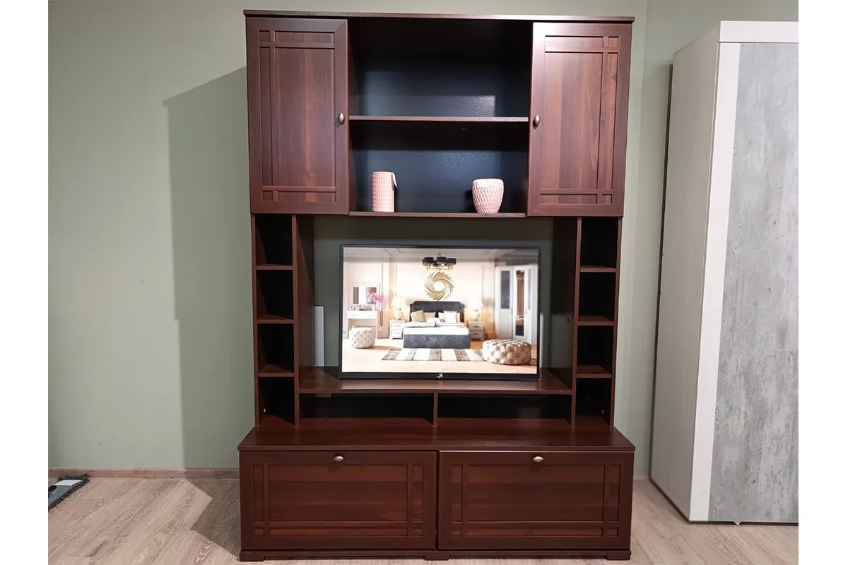 Sherlock 1 Шкаф МЦН орех шоколадный