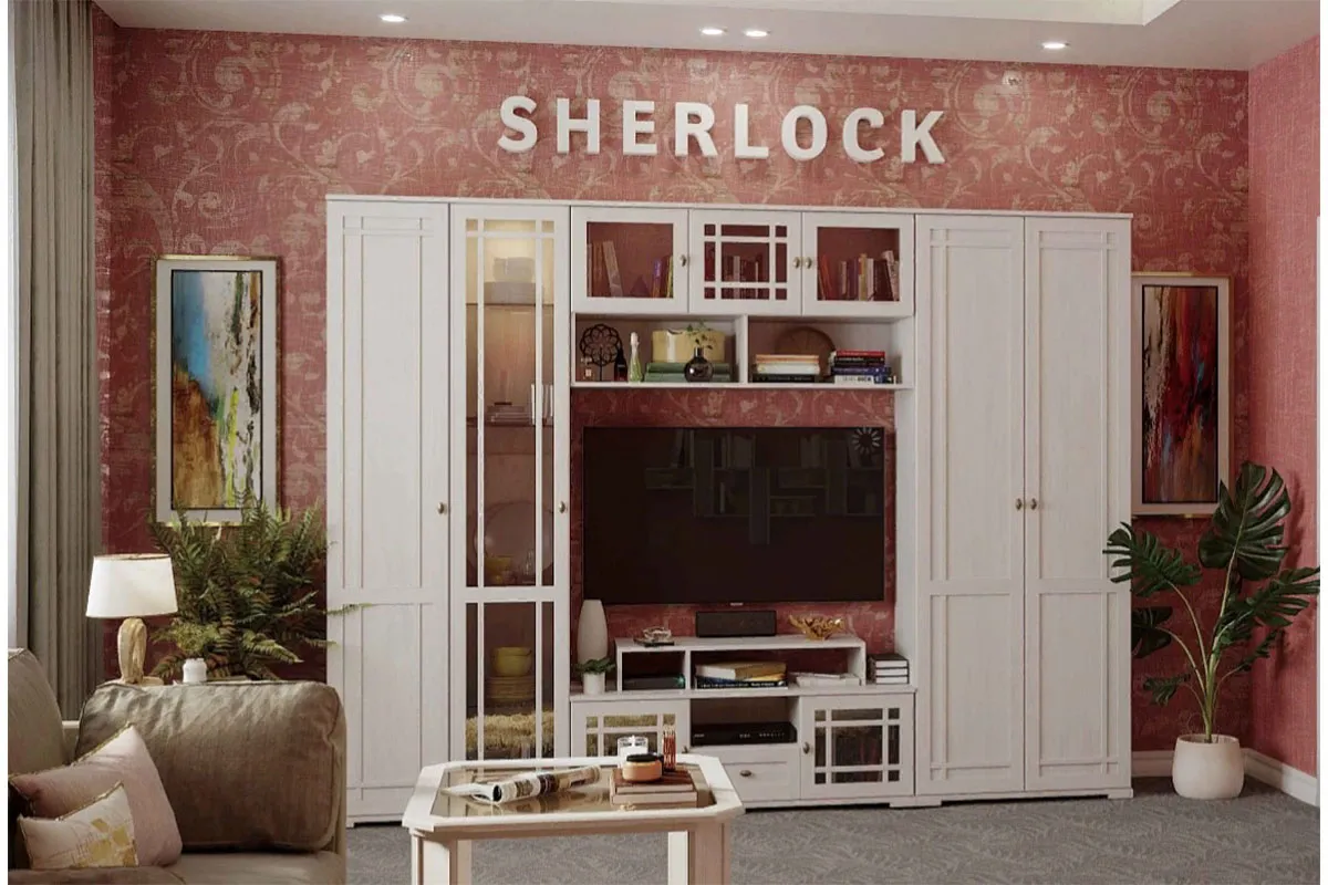 Sherlock 16 Стол журнальный Ясень Анкор светлый