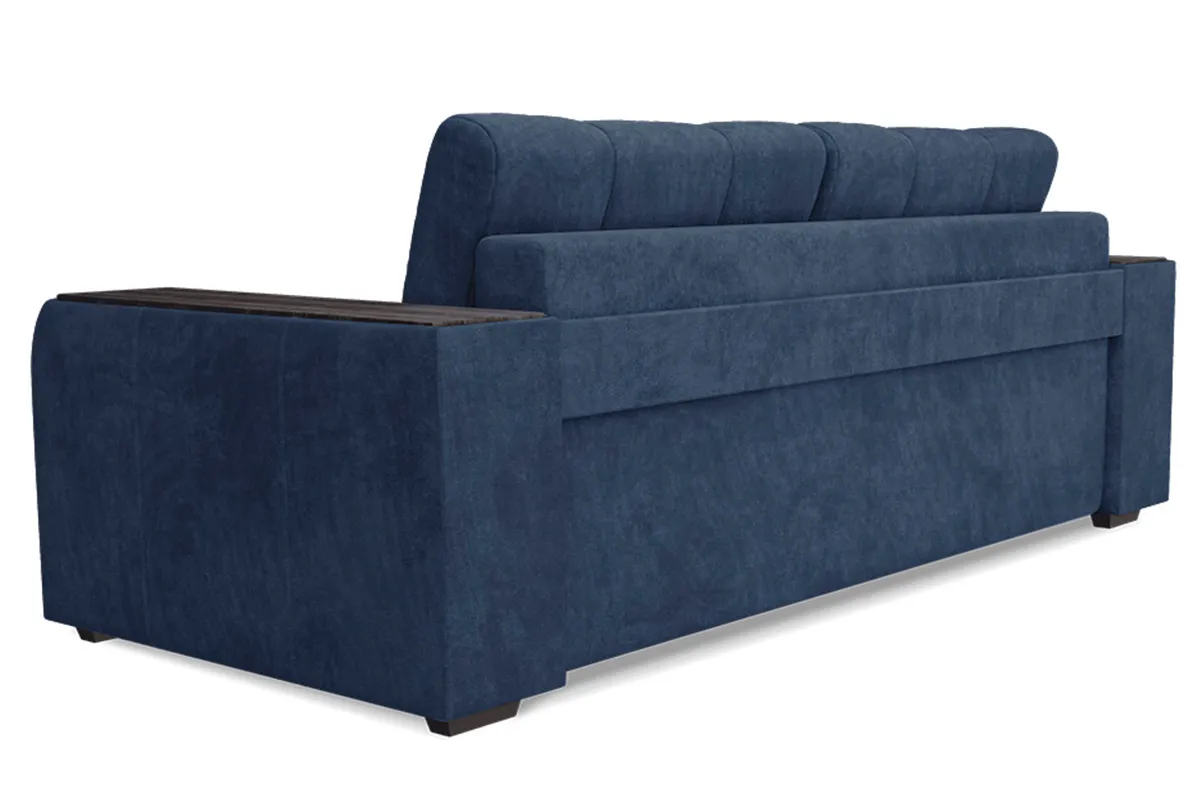 Диван Бали 4 ДК Siesta Blue steel