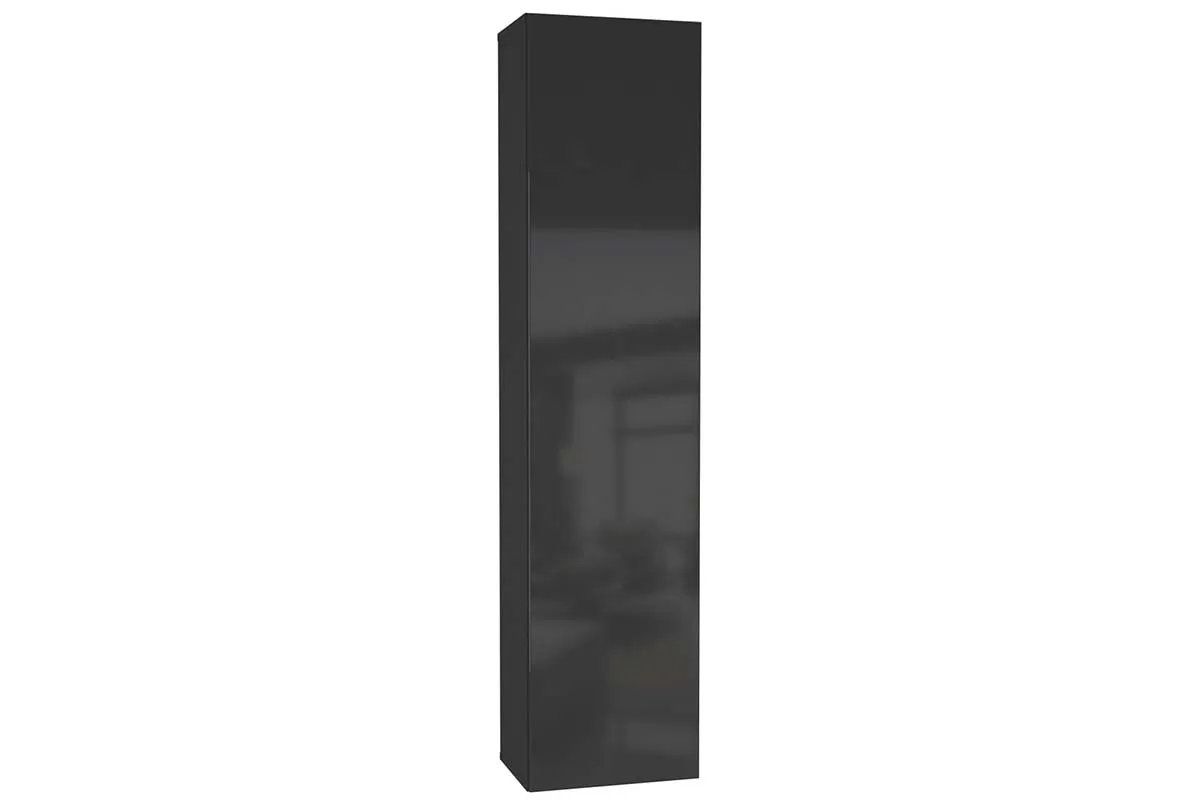 Шкаф навесной Point Тип-40 Чёрный/Чёрный глянец (71774450)