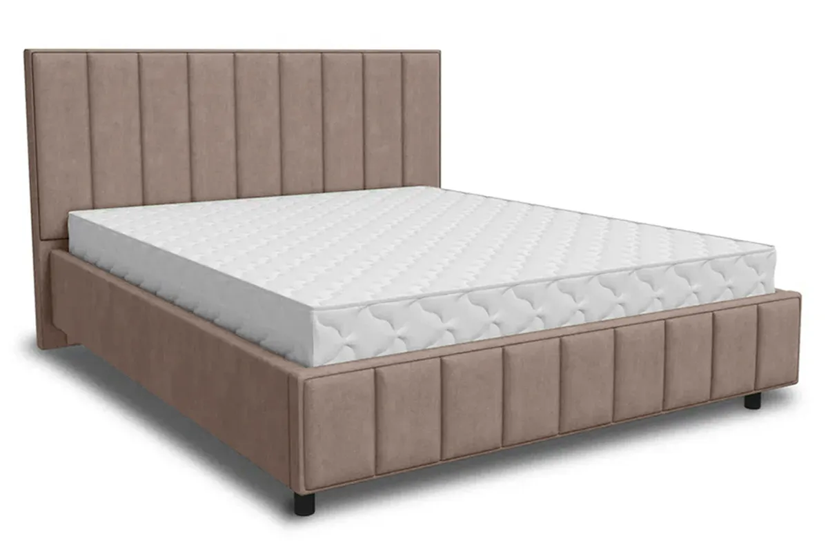Кровать Кордова-3 с ПМ 160х200 (Selfie Latte) 2 кат.