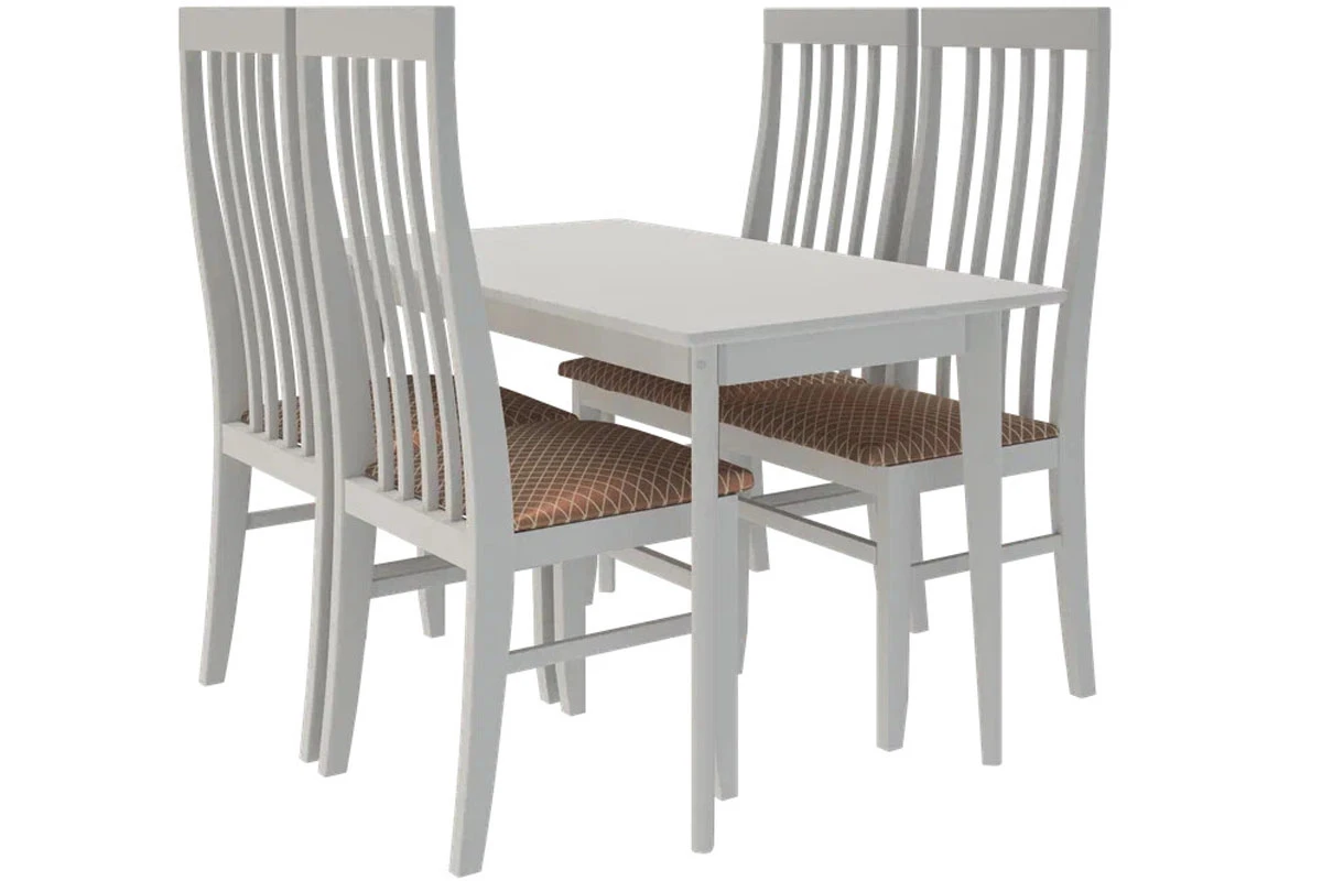 Стол обеденный Сканди (Белый)