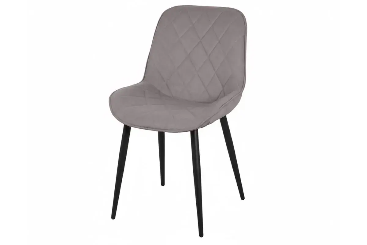 Стул Аура (Муар черный / Велюр Дрим / Grey) СРП-032