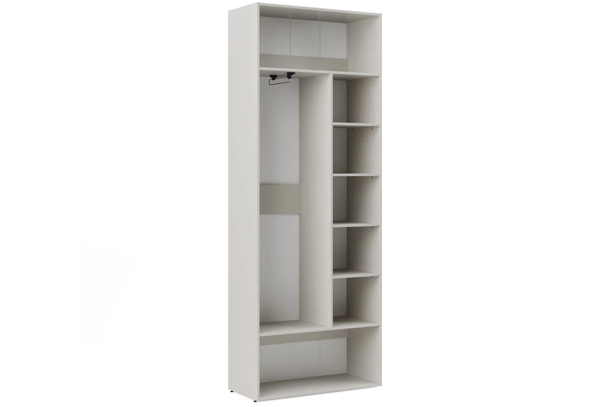 Корпус шкафа для гардеробной Мария МШ/МШУ 90.40+ДК 90.40 (Дымчато-серый)