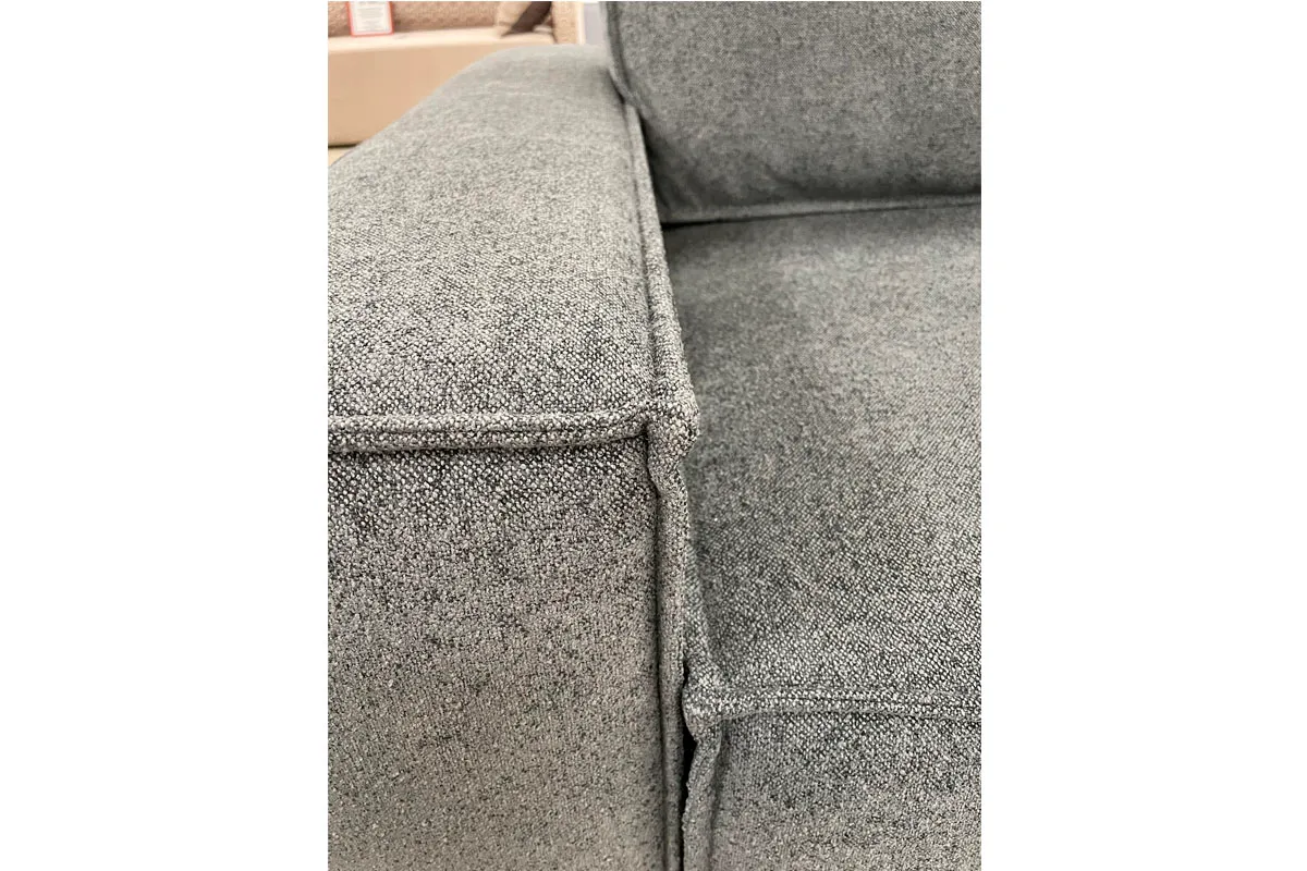 Диван Brick-3 S (Набивные подушки/Вывернутый) Гунин 2217/29