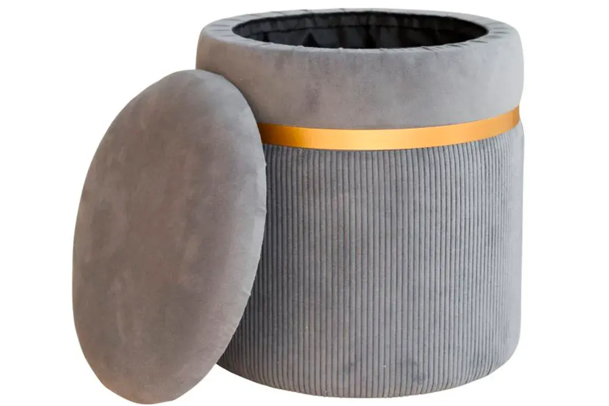 Пуф Лакси Серый