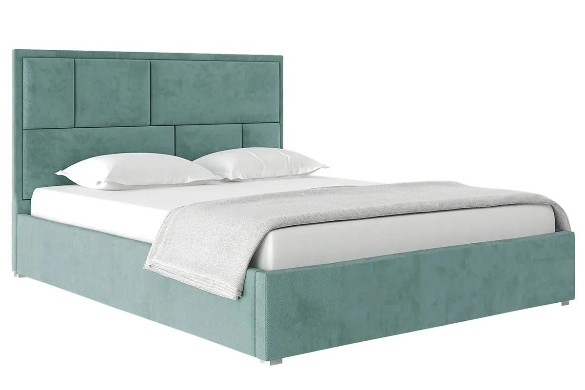 Кровать Madison с ПМ 180х200  (Велюр / Мята) 72306327