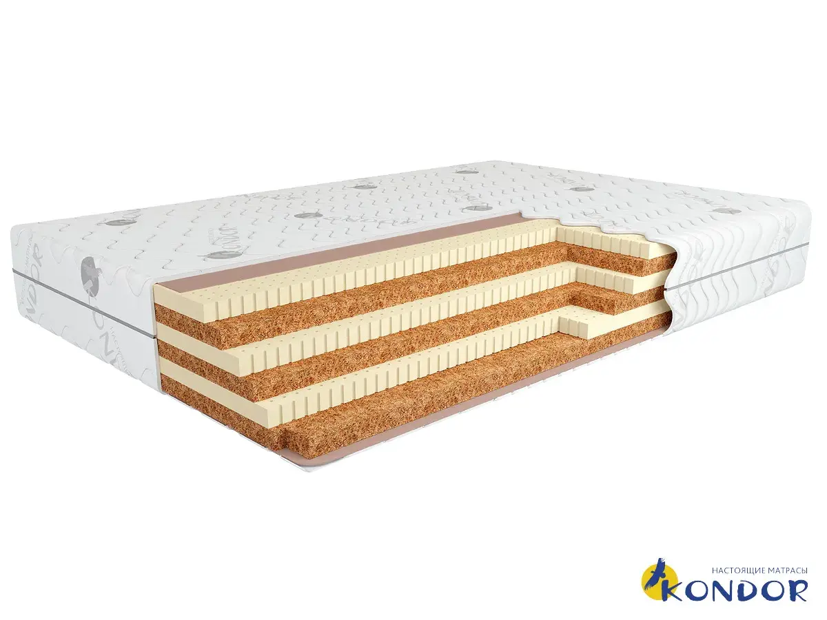 Матрас Kondor Tor-3 LK 180х200х19 трикотаж Матрас Kondor Tor-3 LK 180х200х19 трикотаж