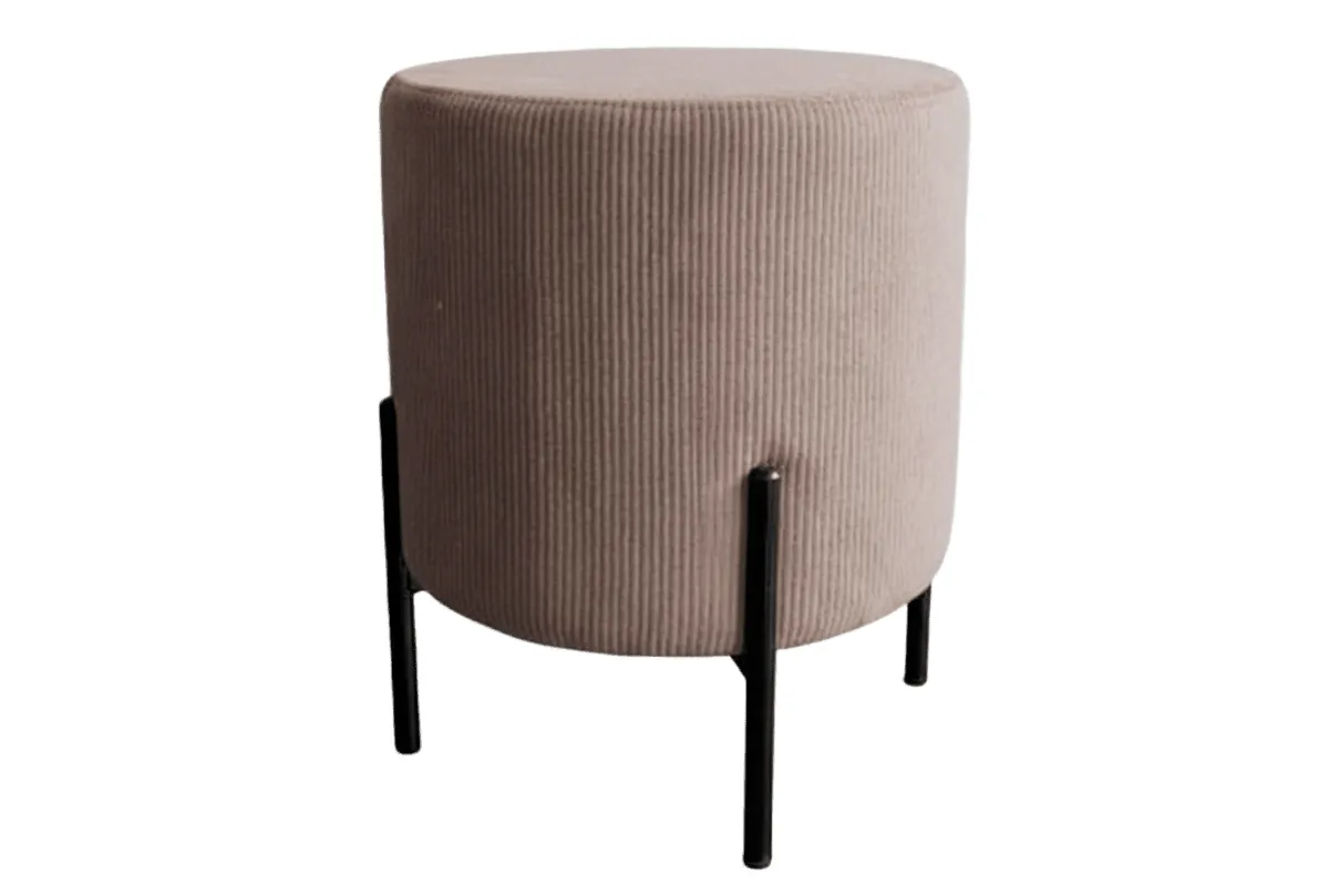 Пуф Gloria Круглый Linea Media (Бежевый)