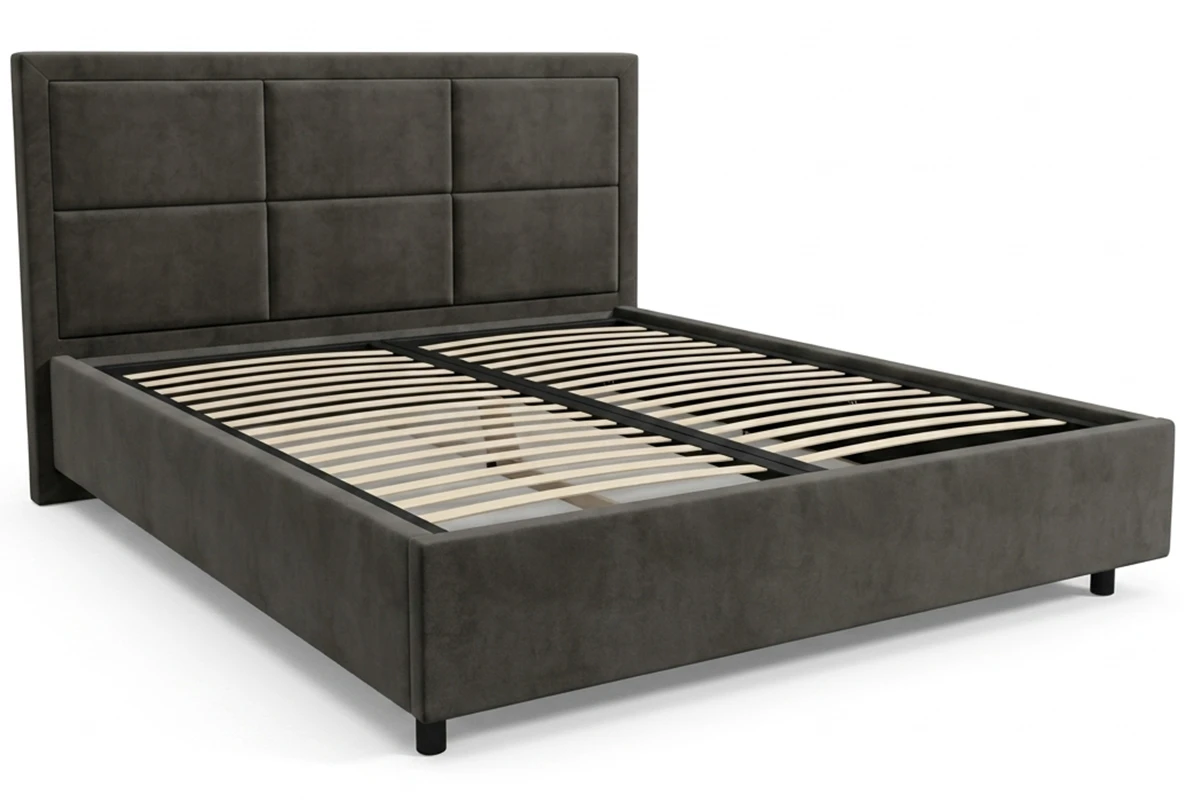 Кровать Квадро-3 с ПМ 160х200 (Luma 11) 2 кат.