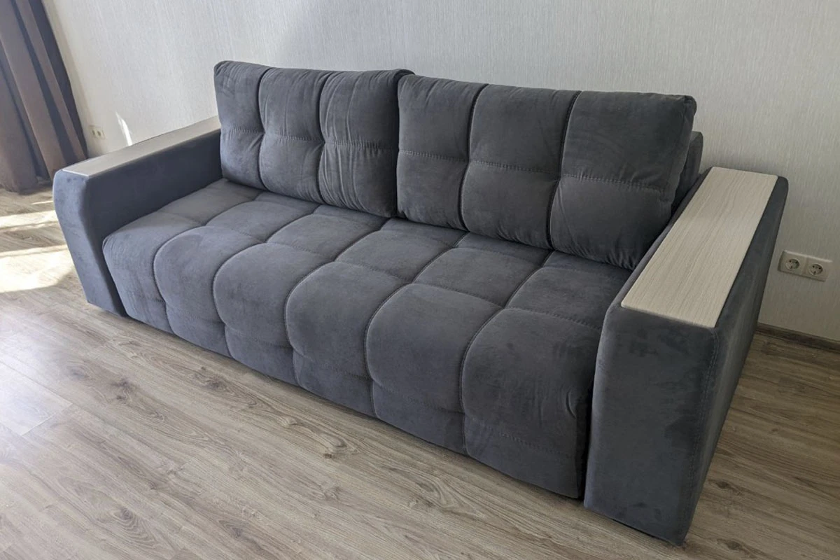 Диван Бали 4 ДК Monaco 07 Grafit