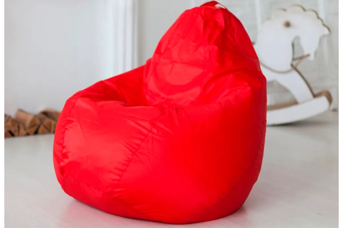 Кресло Мешок Груша Красный (Оксфорд) XL