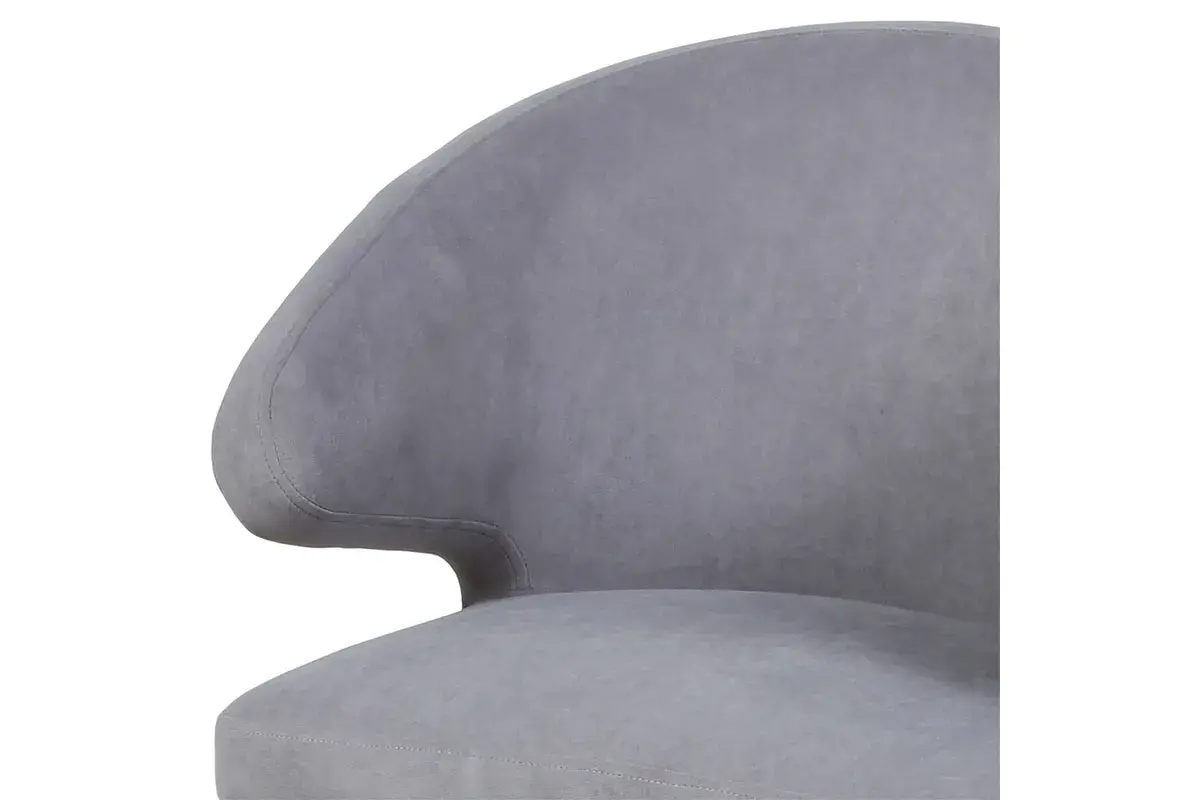 Стул Томас (Муар черный/Велюр Dream grey (серый)) СРП-067