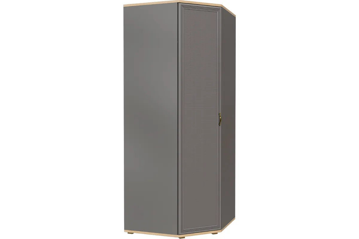 Шкаф для одежды и белья ШК-1011-ГС-СО (Гикори Джексон Светлый/Серый Оникс)