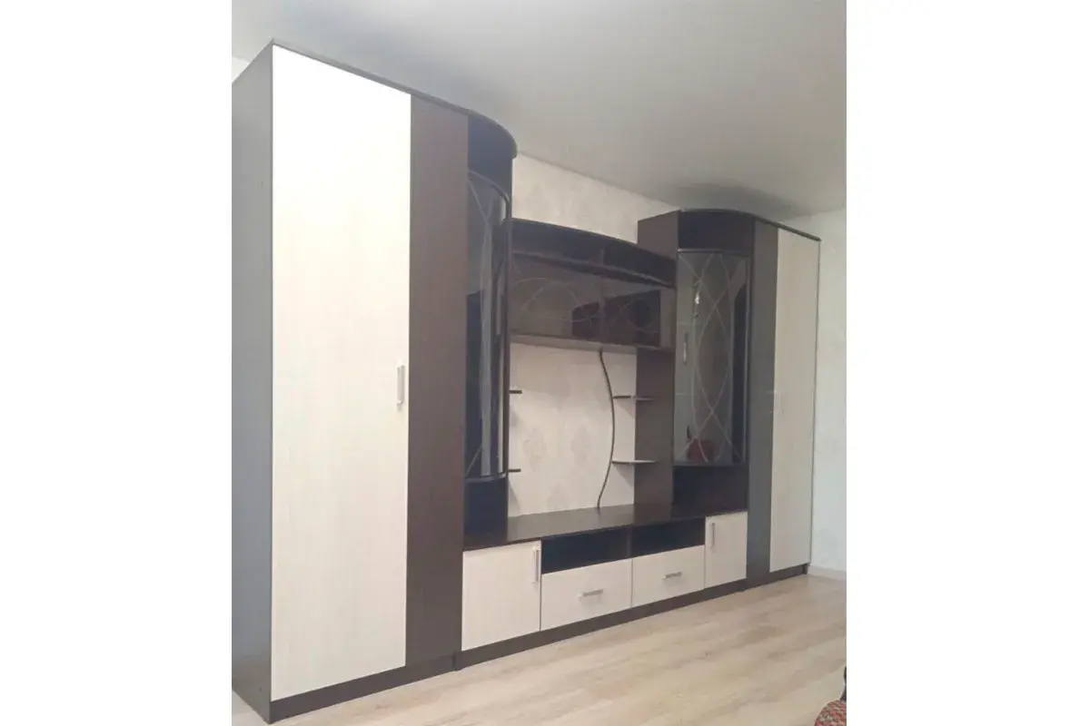 Палермо Гостиная Дуб венге/анкор белый