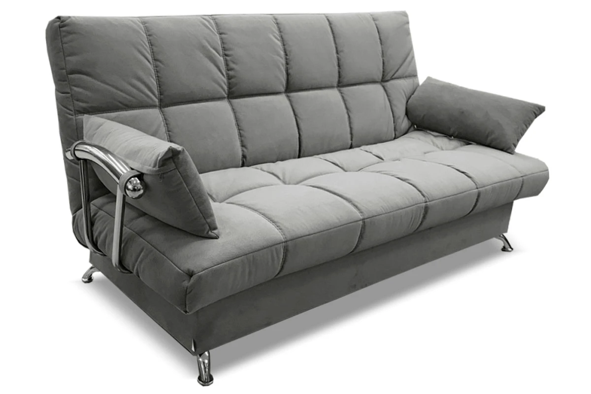 Диван-кровать Финка с хром. бок. "Регина-45.2" Lovely 6 Дымчато-серый