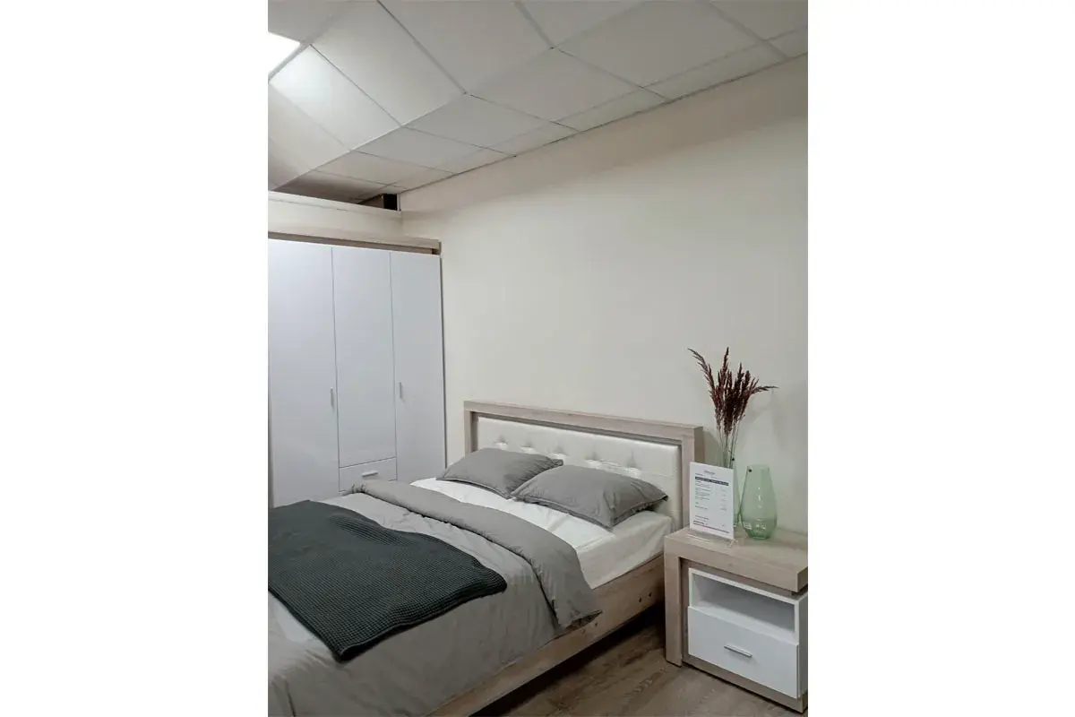 Шкаф для одежды с ящиками 3-х дверный без зеркал Люмен 15