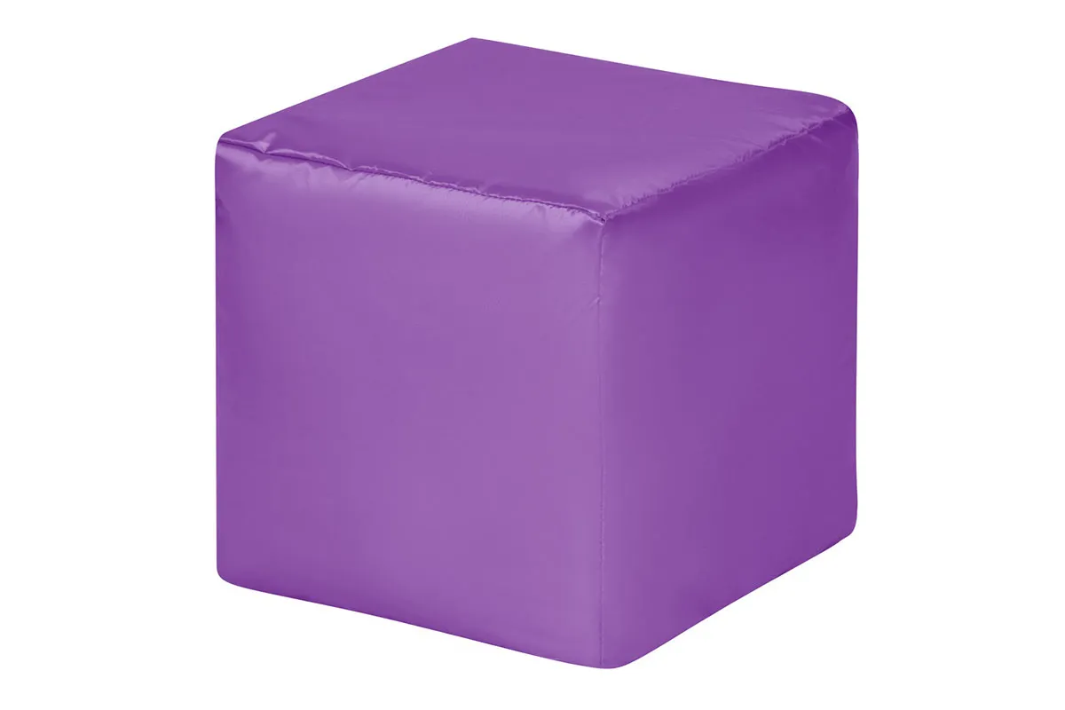 Пуфик Куб (Фиолетовый/Оксфорд)