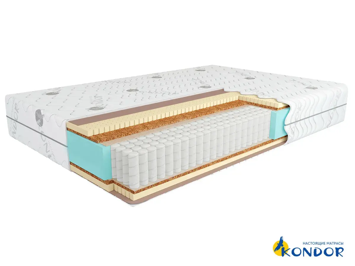 Матрас Kondor Sidney Multi 90х200х21 трикотаж