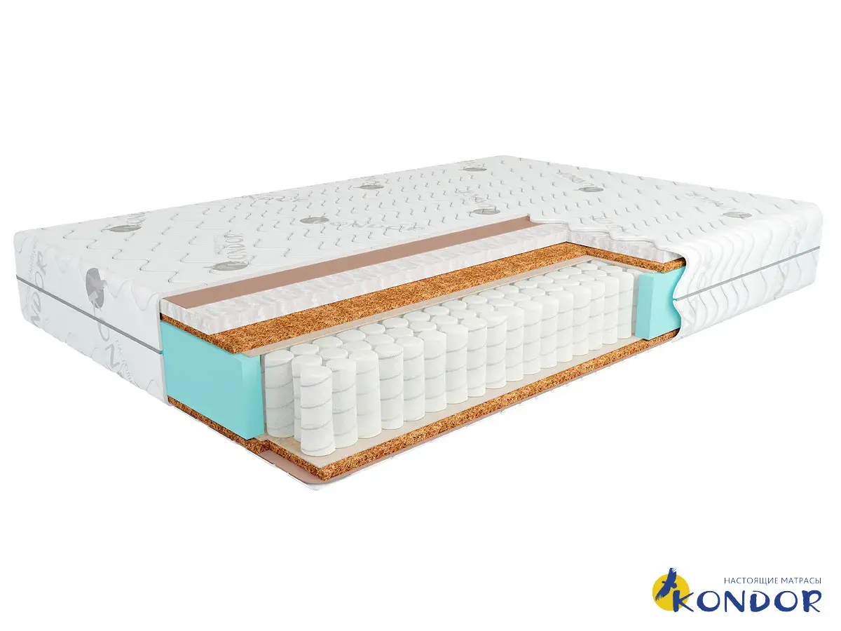 Матрас Kondor Mister-2 Hard 90х200х18 жаккард Матрас Kondor Mister-2 Hard 90х200х18 жаккард