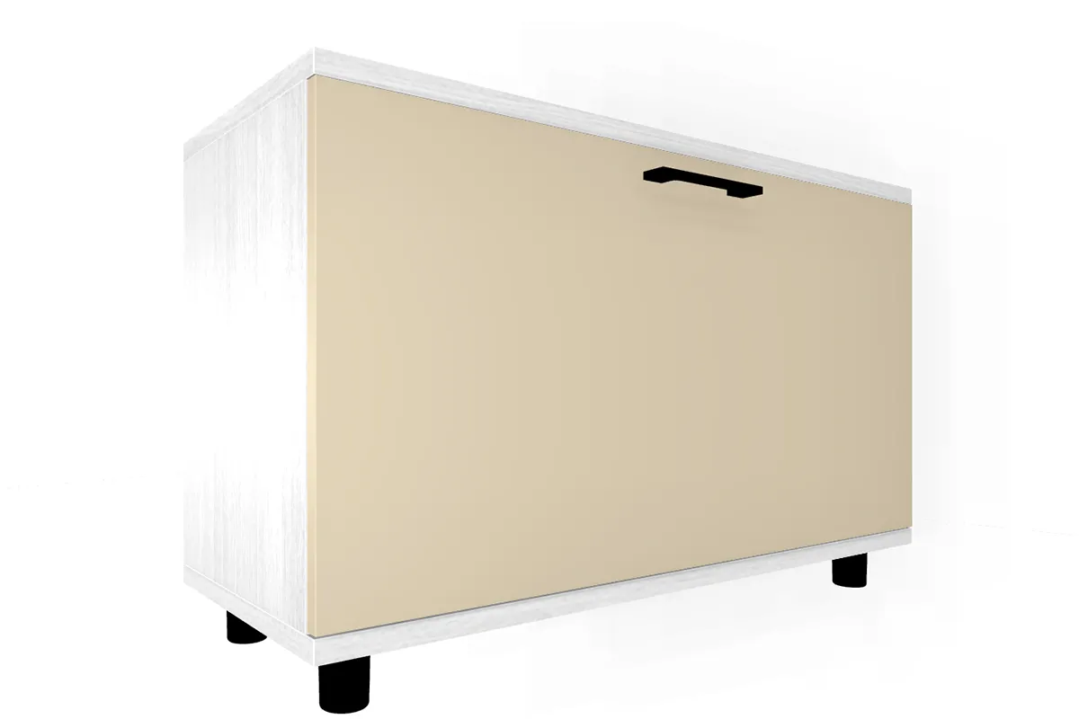 Тумба ТБ-5041-СЯ-КМ (Снежный Ясень / Кашемир Матовый)