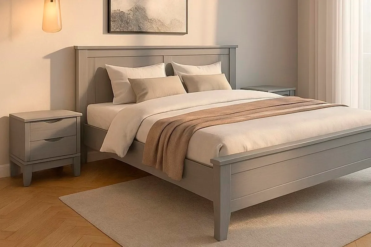 Тумба прикроватная Верона (Серая)