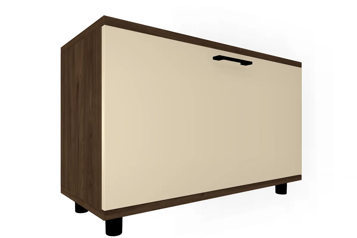 Тумба ТБ-5041-ГТ-КМ (Гикори Джексон Темный / Кашемир Матовый)