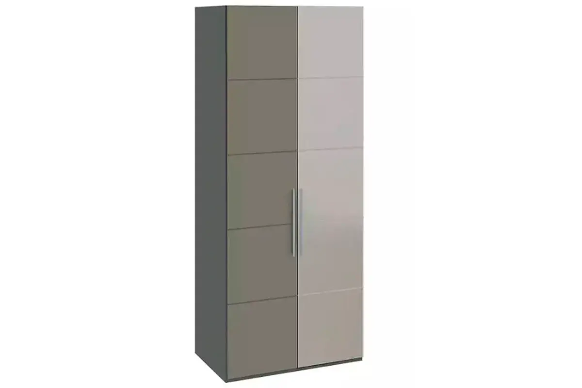 Шкаф для одежды Наоми СМ-208.07.04 R (Фон серый/Джут)