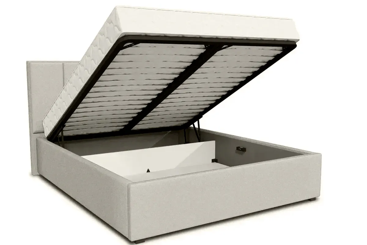 Кровать Монтана-1 с ПМ 160х200 (Luma 02) 2 кат.