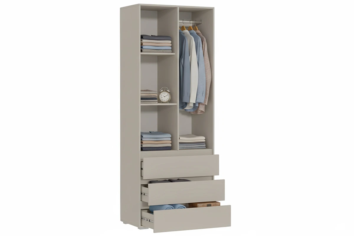 Шкаф 2-створчатый Веста (Бежевый)