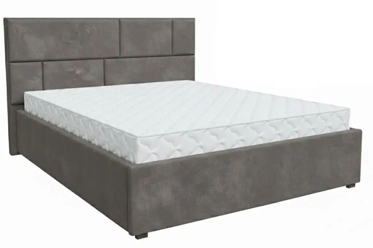 Кровать Невада-1 с ПМ 180х200 (Siesta Grey) 5 кат.