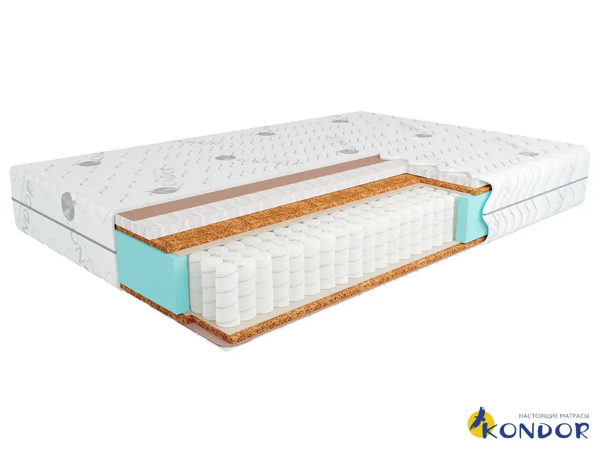 Матрас Kondor Mister-2 Medio 90х200х18 трикотаж Матрас Kondor Mister-2 Medio 90х200х18 трикотаж