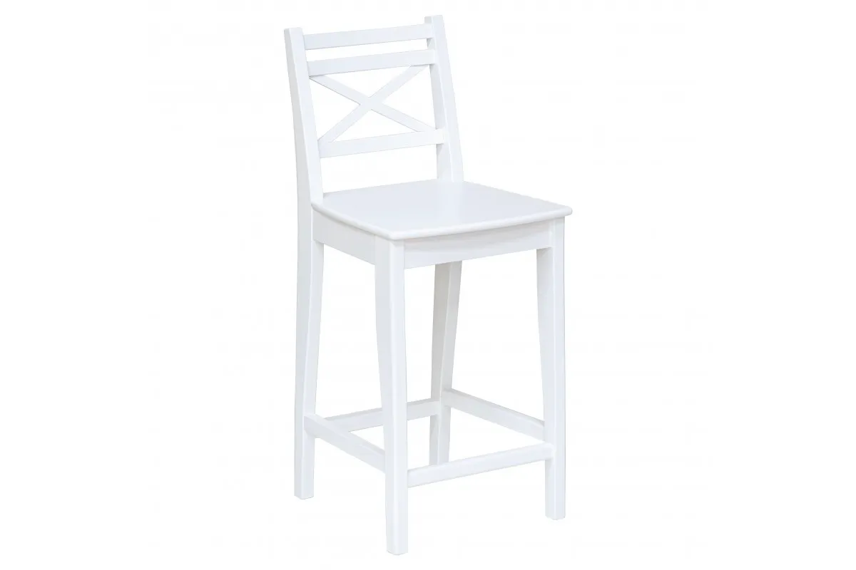 Стул барный H600 (Эмаль / Белый)