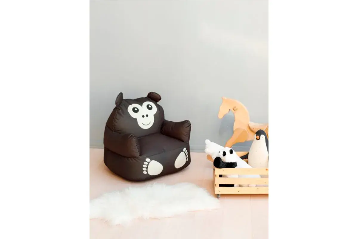 Пуфик Обезьянка S Коричневый